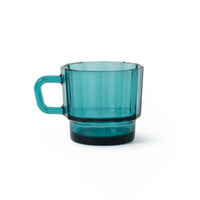 Verre W Bleu